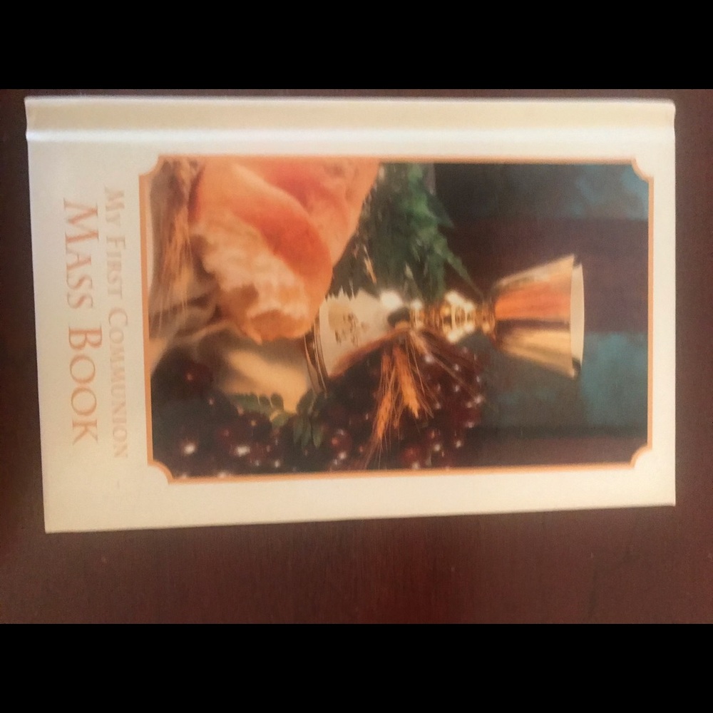 First communion mass book